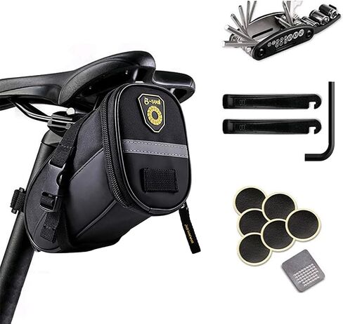 CROSSSELL Bike Tool Kit, Bike Seat Bag,Bike Repair Kit, Bicycle Tool Kit,Bicycle Repair Kit, Bike Repair Tool Kit, Mountain Bike Tool kit, Bike Bag in Saudi Arabia