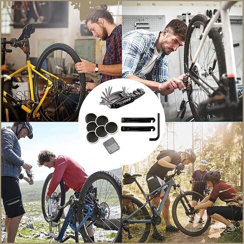 CROSSSELL Bike Tool Kit, Bike Seat Bag,Bike Repair Kit, Bicycle Tool Kit,Bicycle Repair Kit, Bike Repair Tool Kit, Mountain Bike Tool kit, Bike Bag in Saudi Arabia