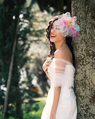 Zivyes قطع زينة القبعات للنساء قبعة حفلات الشاي كنتاكي ديربي قبعة الزفاف خوذة ريشة شبكة مشبك شعر in Kuwait