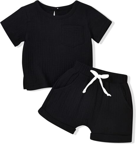 Gender Neutral Baby Linen Summer Outfit in Saudi Arabia