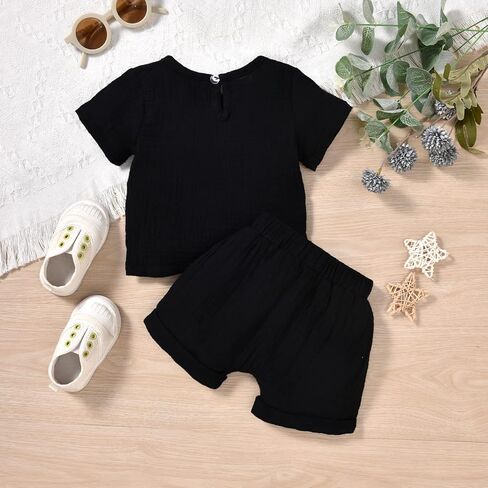 Gender Neutral Baby Linen Summer Outfit in Saudi Arabia