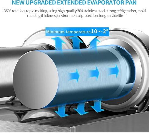 Slushie Machine Commercial Margarita Frozen Drink Smoothie Maker with Double Tank 30L(8Gal 15Lx2) Cocktail Machines for Bar Party Mobile Store Carnival, 950W Mix Drink Machineries, One Click Cleaning in Kuwait