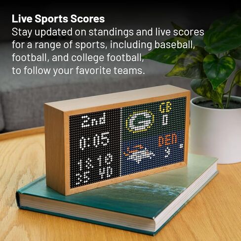 Tidbyt Smart Retro Display - See What Matters with Real-Time Weather, Transit, Stocks, Sports Scores and Much More in Saudi Arabia