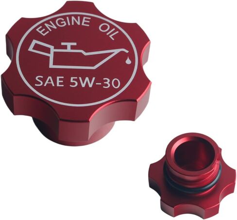 DEWHEL Aluminum Engine Oil Filler Cap Compatible with GM 1992-2018 Ref Number FC208 FC242 FC219 FC243 FC252 80987 MO-99 10099 42315 in Saudi Arabia