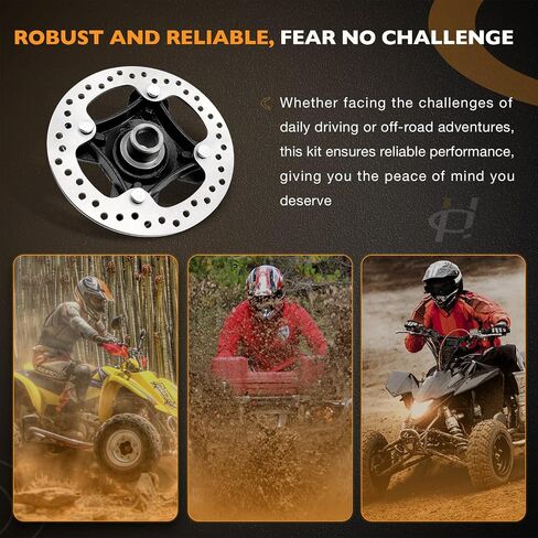 محور العجلة الأمامية/الخلفية تحمل ترصيع قرص الفرامل الدوار متوافق مع Polaris 2014-2023 RZR XP 1000، RZR XP 4 1000، 2018-2022 RZR RS1 استبدال # 5139265-067 in Saudi Arabia