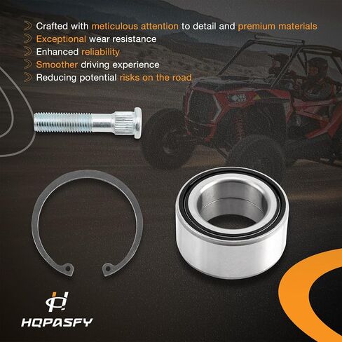 محور العجلة الأمامية/الخلفية تحمل ترصيع قرص الفرامل الدوار متوافق مع Polaris 2014-2023 RZR XP 1000، RZR XP 4 1000، 2018-2022 RZR RS1 استبدال # 5139265-067 in Saudi Arabia