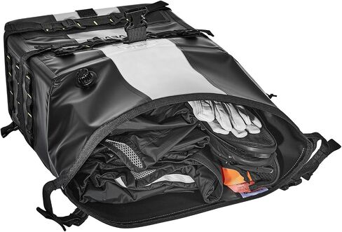 VEVOR Motorcycle Saddlebags, 30L (15L x 2) Large Capacity Saddle Bag Compatible with Grom (2022-2025), Navi, Z125 and Most Motorcycles, Sport Motorbike Side Bag with Waterproof Rain Cover and Straps in Saudi Arabia