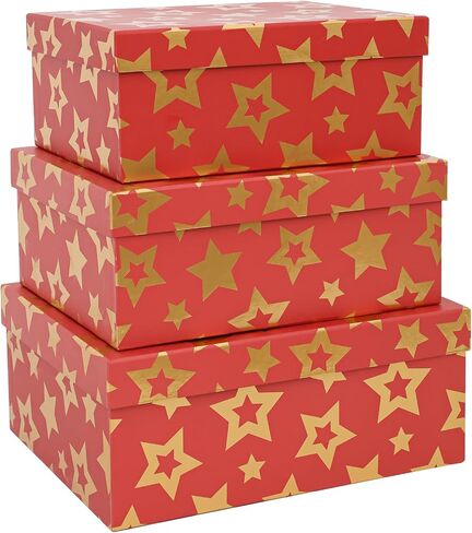 3-Piece Decorative Storage Boxes with Lids, Tulip Design, Vintage Floral, Cardboard Paperboard Keepsake box Set, Photo Storage Box for Memory, Home Decor, Modern Decoration Organizer in Saudi Arabia
