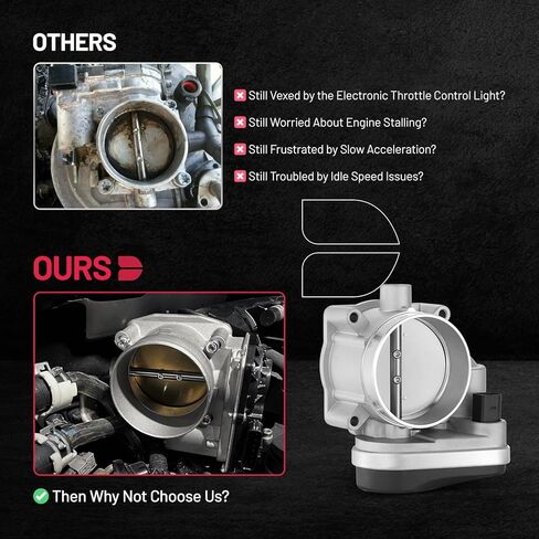 BDFHYK Electronic Throttle Body متوافق مع Buick Encore 2016-2019 ، Encore 2021-2022 ، Chevy Cruze 2017-2019 ، Equinox 2018-2022 ، Malibu 2016-2020 ، يحل محل 12671379 12659491 in Saudi Arabia
