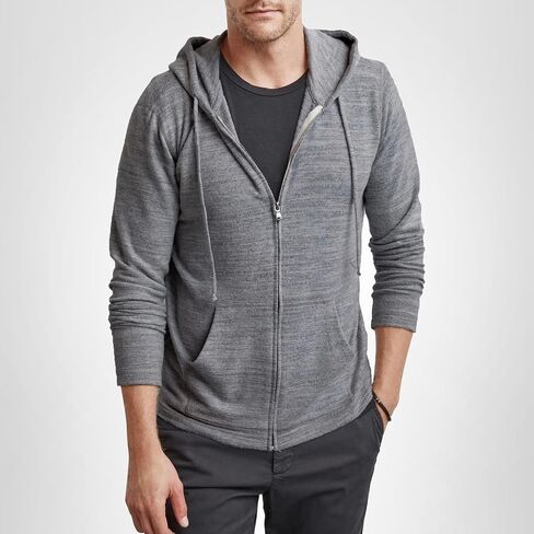 مخملية من غراهام وسبنسر فيلفيت الرجال Loudon Long Sleeve Sheip Up Hoodie in Saudi Arabia