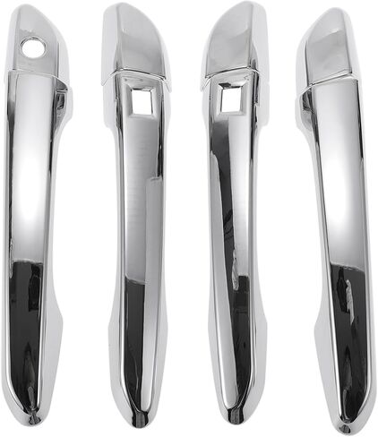 Motoforti Car Door Handle Cover Trim, Side Door Handle Cover, for Hyundai Tucson 2016-2021, ABS Carbon Fiber Black 1 Set in Saudi Arabia