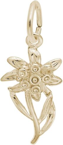 Rembrandt Edelweiss Charm - Metal - Sterling Silver in Saudi Arabia