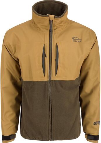 Drake Waterfowl Men's MST CommandXT Eqwader Full-Zip Waterproof Windproof Breathable Resistant Hunting Jacket in Saudi Arabia