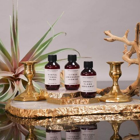 Environment Inspired by 5-Star Hotels 1HT 16oz Oil, Luxury Machine Diffusing Oil (Santal | Musk) Home Fragrance Products, Fragrance Oil, Diffuser Refill, Vegan & Cruelty-Free in Kuwait