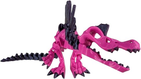الهيكل العظمي Spinosaurus - تمثال ديناصور مفصلي - ما قبل التاريخ القابل للتحصيل - 3D المطبوع في كندا (Abyssal Glacier) in Kuwait
