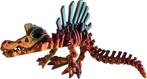 الهيكل العظمي Spinosaurus - تمثال ديناصور مفصلي - ما قبل التاريخ القابل للتحصيل - 3D المطبوع في كندا (Abyssal Glacier) in Kuwait