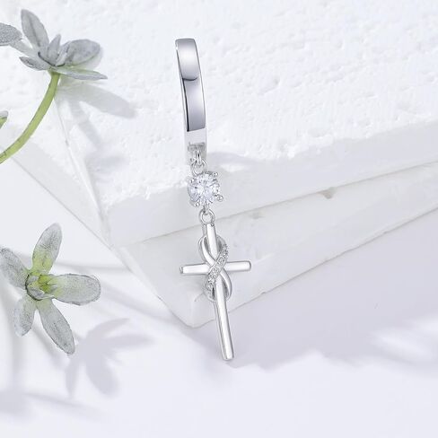 Butterfly Cross Shark Belly Button Ring 925 Sterling Silver Clicker Belly Rings Dangle Navel Ring Hypoallergenic Navel Piercing Belly Piercing Jewelry Gifts for Women in Saudi Arabia
