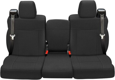 SAPUBK Custom-Fit Full Sets Seat Covers Replace for 2004-2008 F150 XLT Super Cab, Front & Rear Knitted Fabric Composite Soft Foam Lining Airmesh Breathable Seat Cover Cushion in Saudi Arabia
