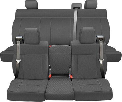 SAPUBK Custom-Fit Full Sets Seat Covers Replace for 2004-2008 F150 XLT Super Cab, Front & Rear Knitted Fabric Composite Soft Foam Lining Airmesh Breathable Seat Cover Cushion in Saudi Arabia