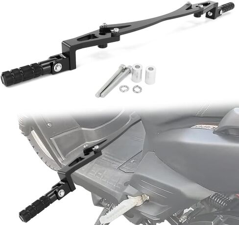 Xitomer Highway Peg Mounts Rider Footpeg Kit Compatible with YW125 Zuma 125 Highway Footpegs (2016-2021) in Saudi Arabia