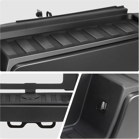 DNA MOTORING Rear Step Bumper Compatible With 2015-2019 Silverado/Sierra 2500HD 3500HD, With Rear Parking Sensor Holes, GM1102563, STEPBUM-10055 in Saudi Arabia