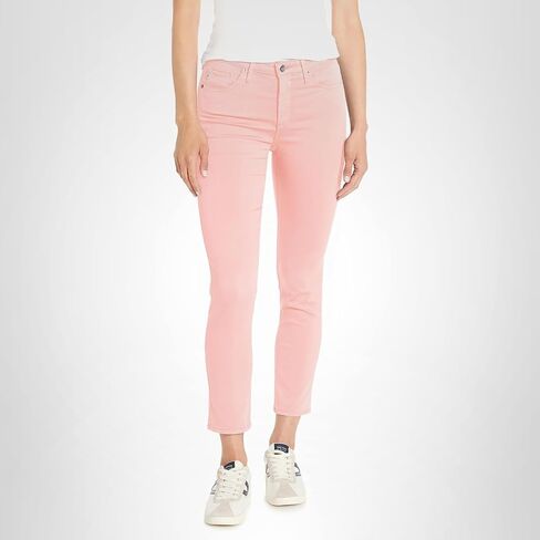 AG Adriano Goldschmied Women's Prima Mid Rise Cigarette Crop Pant in Saudi Arabia
