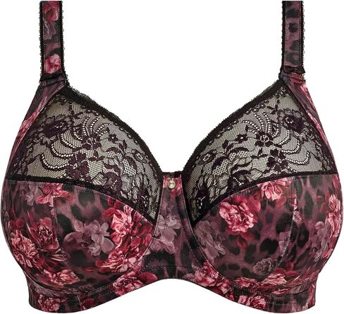 Elomi Women's Plus Size Morgan Banded Underwire Stretch Lace Bra, White, 36H in Kuwait