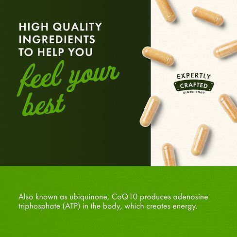 Swanson CoQ10 Cardiovascular Brain Energy and Heart Health Antioxidant Support Supplement 200 mg 90 Capsules in Saudi Arabia