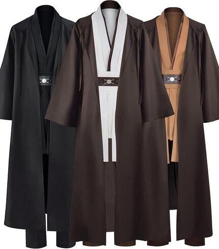 Anakin Costume Adult Men Cosplay Tunic Hooded Halloween Outfit in Saudi Arabia