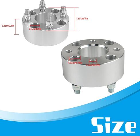 2 Pcs Wheel Spacers 1 Inch 62mm Hub Bore Replacement for Golf Carts in Saudi Arabia