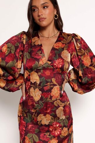 Petal & Pup Women's Zimmer Long Sleeve Maxi Dress in Saudi Arabia