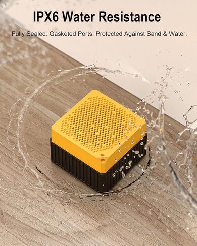 Portable Bluetooth Speakers, IPX6 Waterproof Wireless Outdoor Small Speaker with Long Playtime, HD Stereo Bass, Bluetooth 5.3, Electronics for Home, Shower, Outdoors, Travel in Saudi Arabia