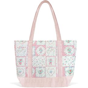 Sunwel Fashion Women Top Zipper Large Floral Tote Bag Bag للعمل in Kuwait