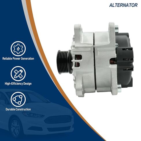 12V 5-Groove Pulley Clockwise Alternator for Subaru Impreza 2004 2005 2006 2007 2008 2009 2010, Forester 2006 2007 2008 2009 2010, Compatible with Saab 9-2X 2006 2.5L in Kuwait