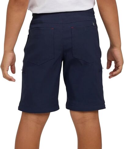 Eddie Bauer Youth Convertible Pull-On Water-Resistant Pants, Green, Small (7/8) in Saudi Arabia