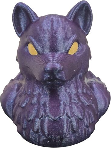 تمثال Wolf Duck-بطة مطاطية على الطرق الوعرة للبط Duck 4x4 و Cruise Ship Ducks و Dashboard Decor in Kuwait