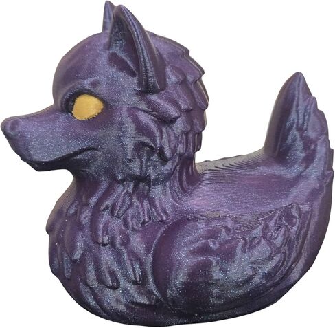 تمثال Wolf Duck-بطة مطاطية على الطرق الوعرة للبط Duck 4x4 و Cruise Ship Ducks و Dashboard Decor in Kuwait