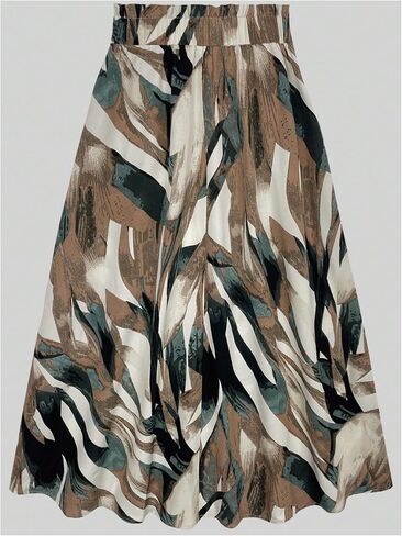 Gorglitter Women's Bow Midi Skirt Y2K Color Block Tie Bitted High High in Kuwait