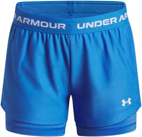 Under Armor Girls's Tech Play Up 2 in 1 shorts in Saudi Arabia
