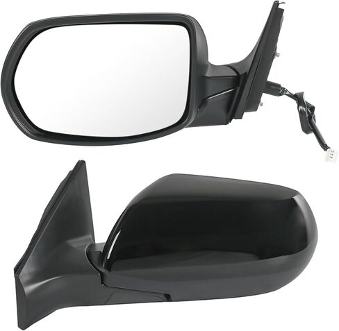 JDMSPEED Right Passenger Side View Mirror Compatible with 2017-2022 Honda CRV Manual Folding Power Glass Black Replace#76201TLCA21(3pin) in Kuwait