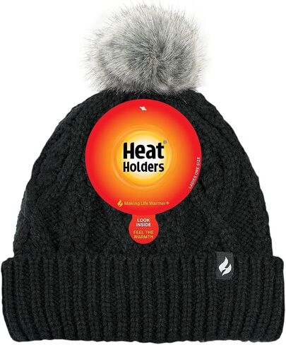 حاملي Heat Primrose Original ™ Twist Crew Sock - رائع للطقس البارد - 7x أكثر دفئًا من القطن مع خيوط حرارية متقدمة - دافئة + ناعمة ، رائعة للهواء الطلق + دافئ في المنزل | الدنيم / كريم / 5-9 in Kuwait