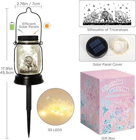 kyoryuger Beagle Gifts for Women/Men Beagle Solar Lanterns Dog Mom Birthday Dog Lovers Lantern Pet Loss Pet Memorial Lights Solar Garden Decoration Outside for Yard, Patio,Backyard,Porch in Saudi Arabia