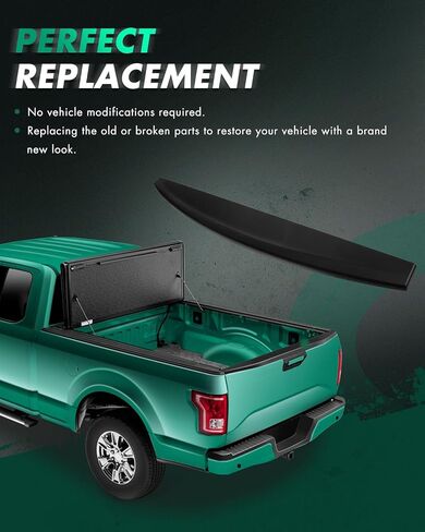 CAP Scitoo 1PC Tailgate Labound Cap 2009-2018 for Dodge for Ram Pickup Accessories Matte Black Top Top Beach Tableding Thamp in Saudi Arabia