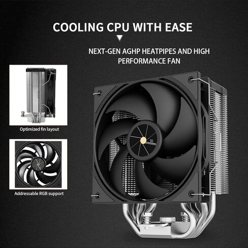 Assassin x 120r أبيض وحدة المعالجة المركزية أبيض مبرد ، مروحة وحدة المعالجة المركزية الهادئة 120 مم PWM ، AGHP 4th Technology ، دعم Intel LGA1700/1851/1150/1151/1200 ، AMD: AM4/AM5 ، مبرد الكمبيوتر in Kuwait