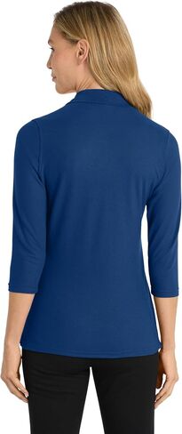 Port Authority Ladies Silk Touch 3/4-Sleeve Polo. L562 in Saudi Arabia