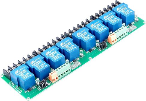 DC 24V 30A 1 Channel Relay Module High Low Level Trigger with Optocoupler Isolation Load DC 30V AC 250V 30A for PLC Automation Equipment Control Industrial Control (4-CH 24V) in Saudi Arabia