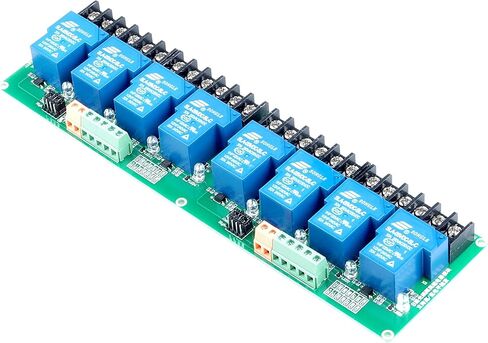 DC 24V 30A 1 Channel Relay Module High Low Level Trigger with Optocoupler Isolation Load DC 30V AC 250V 30A for PLC Automation Equipment Control Industrial Control (4-CH 24V) in Saudi Arabia