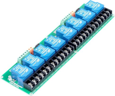 DC 24V 30A 1 Channel Relay Module High Low Level Trigger with Optocoupler Isolation Load DC 30V AC 250V 30A for PLC Automation Equipment Control Industrial Control (4-CH 24V) in Saudi Arabia