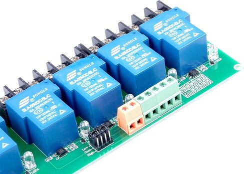 DC 24V 30A 1 Channel Relay Module High Low Level Trigger with Optocoupler Isolation Load DC 30V AC 250V 30A for PLC Automation Equipment Control Industrial Control (4-CH 24V) in Saudi Arabia