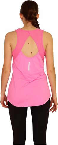 Reebok Womens Tempo Singlet Tank Top R150 M ، Pink ، Medium in Saudi Arabia